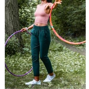 Alder Open Air Pant Outdoor Hiking Pants Travel Forest Green Size XS Tall